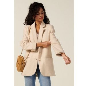 Rouje Jacques Blazer - Ecru - NWT - Size 34